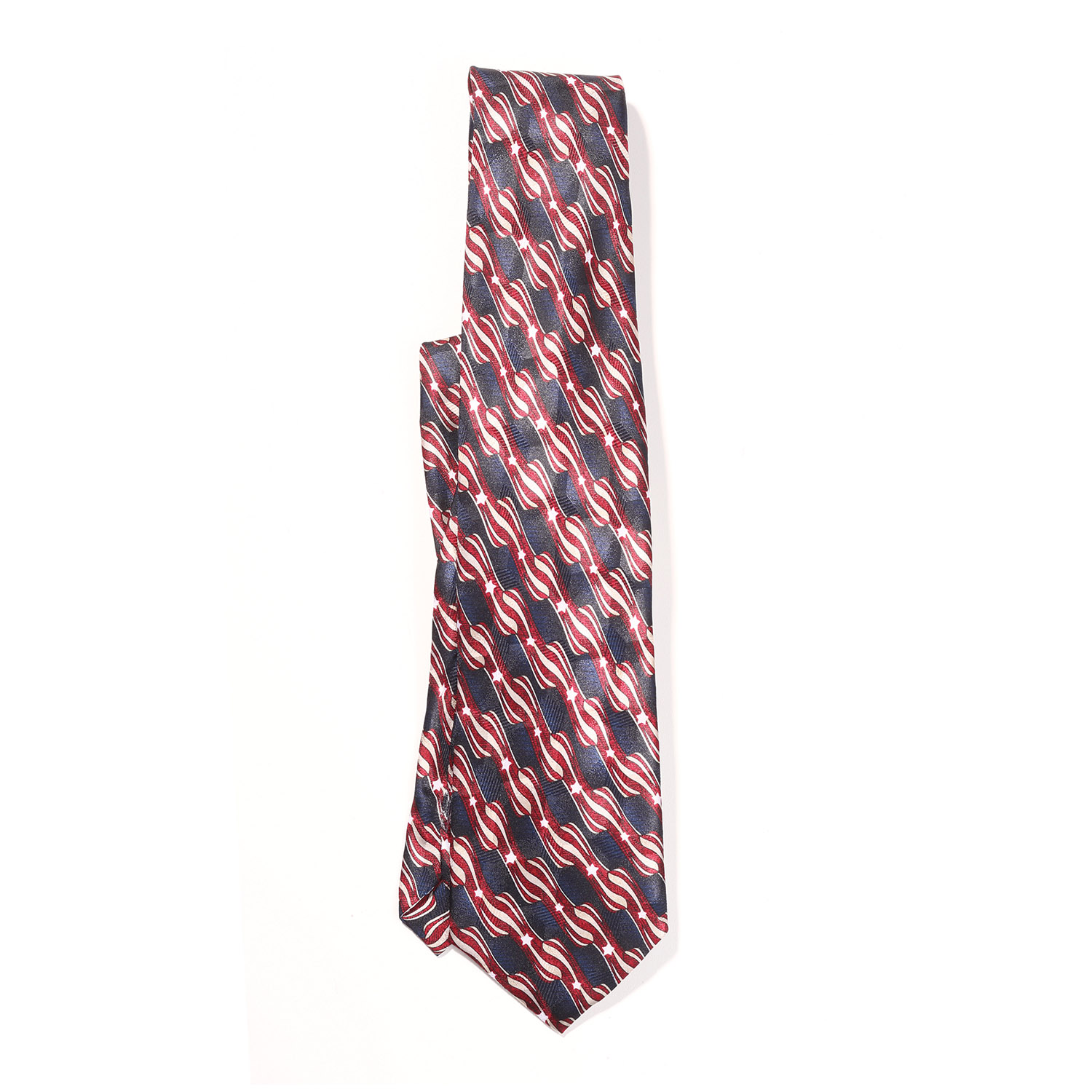 Four In Hand Stars and Stripes Tie for Window Clerks (T22NSS